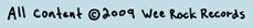 Wee Rock Records website